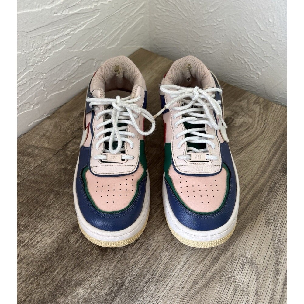 Nike Air Force 1 Shadow Mystic Navy Women’s Sneakers Size 8 - Picture 2 of 11
